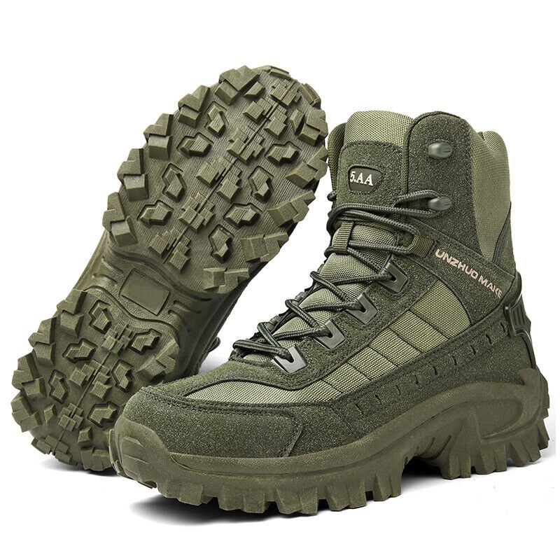 Waterproof Tactical Work Boots with Puncture Protection – TrailForce Tactical