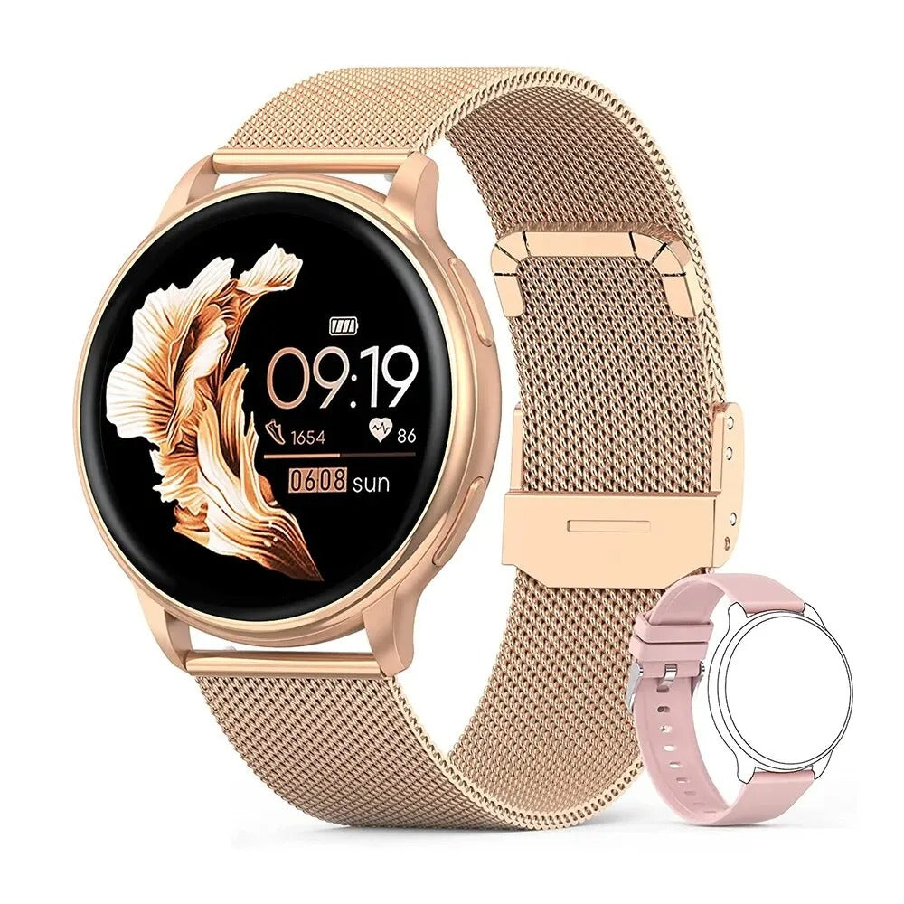 Smartwatch for Women - Bluetooth | Heart Rate Monitoring | Elegant