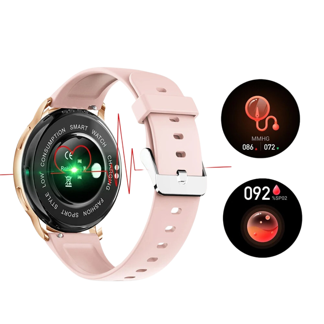 Smartwatch for Women - Bluetooth | Heart Rate Monitoring | Elegant