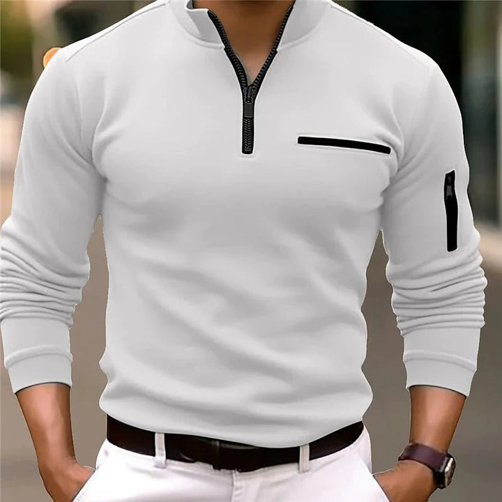 Luxury Men's Zip Jumper - Davy