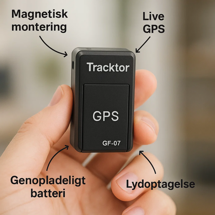 Tracktor | Mini GPS Tracker with Sound, Magnet & Real-Time Tracking