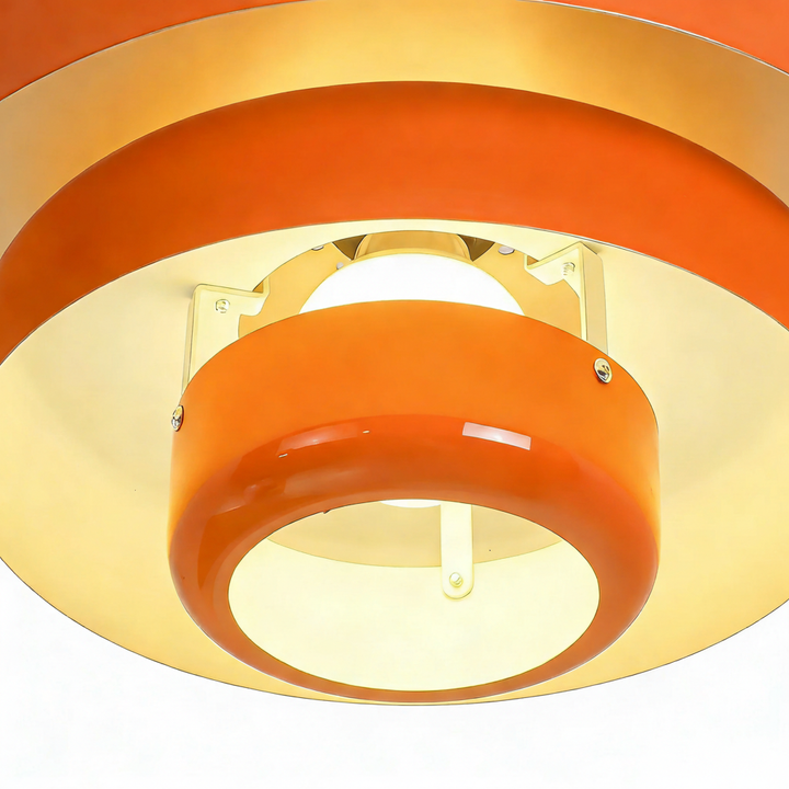 Vanesly Bauhaus Three-Tier Round Macaron Ceiling Light