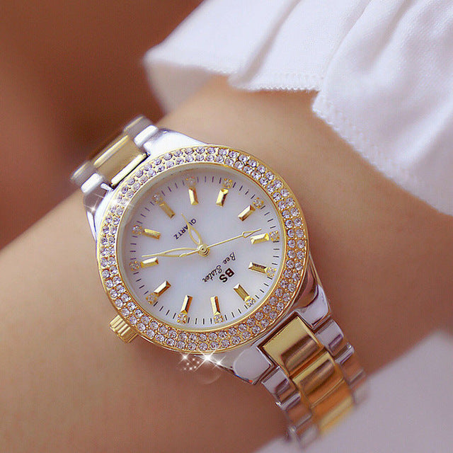 Women's Watch with Quartz Movement and Polished Surface – Esmée