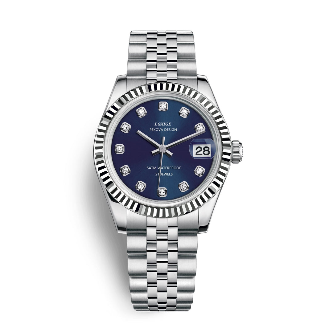 Classic Stainless Steel Watch No. 296 – Timeless Elegance & Modern Precision