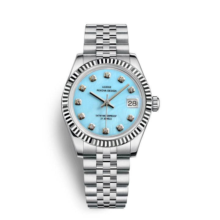 Classic Stainless Steel Watch No. 296 – Timeless Elegance & Modern Precision