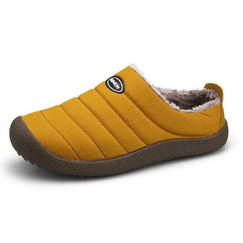 Warm Lined Men's Slippers - Lars