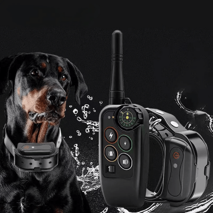 Waterproof Long-Range 1000m Dog Training Collar & Remote Control