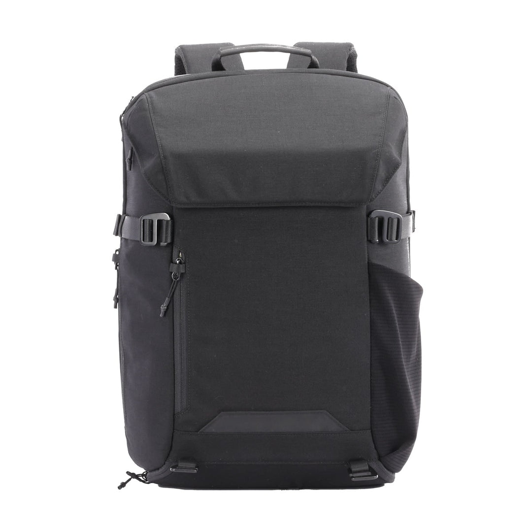 Waterproof Travel Laptop Backpack with Shoe Compartment Side Access and Compression Straps