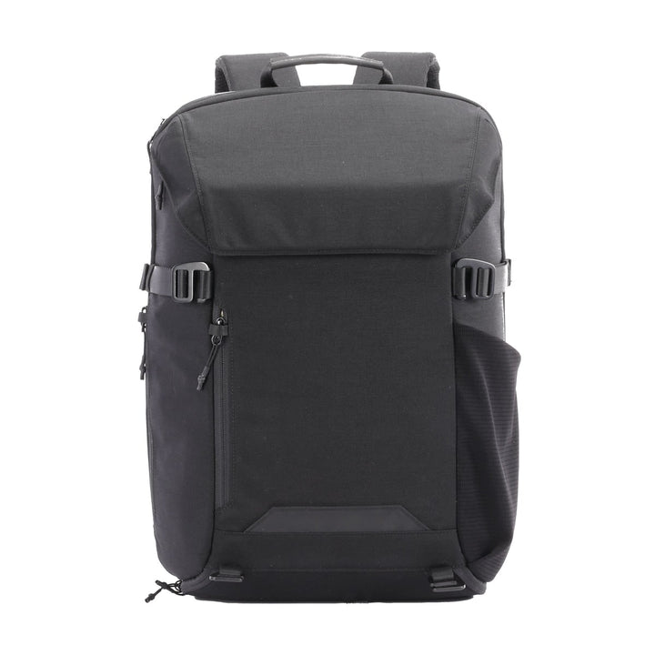 Waterproof Travel Laptop Backpack with Shoe Compartment Side Access and Compression Straps