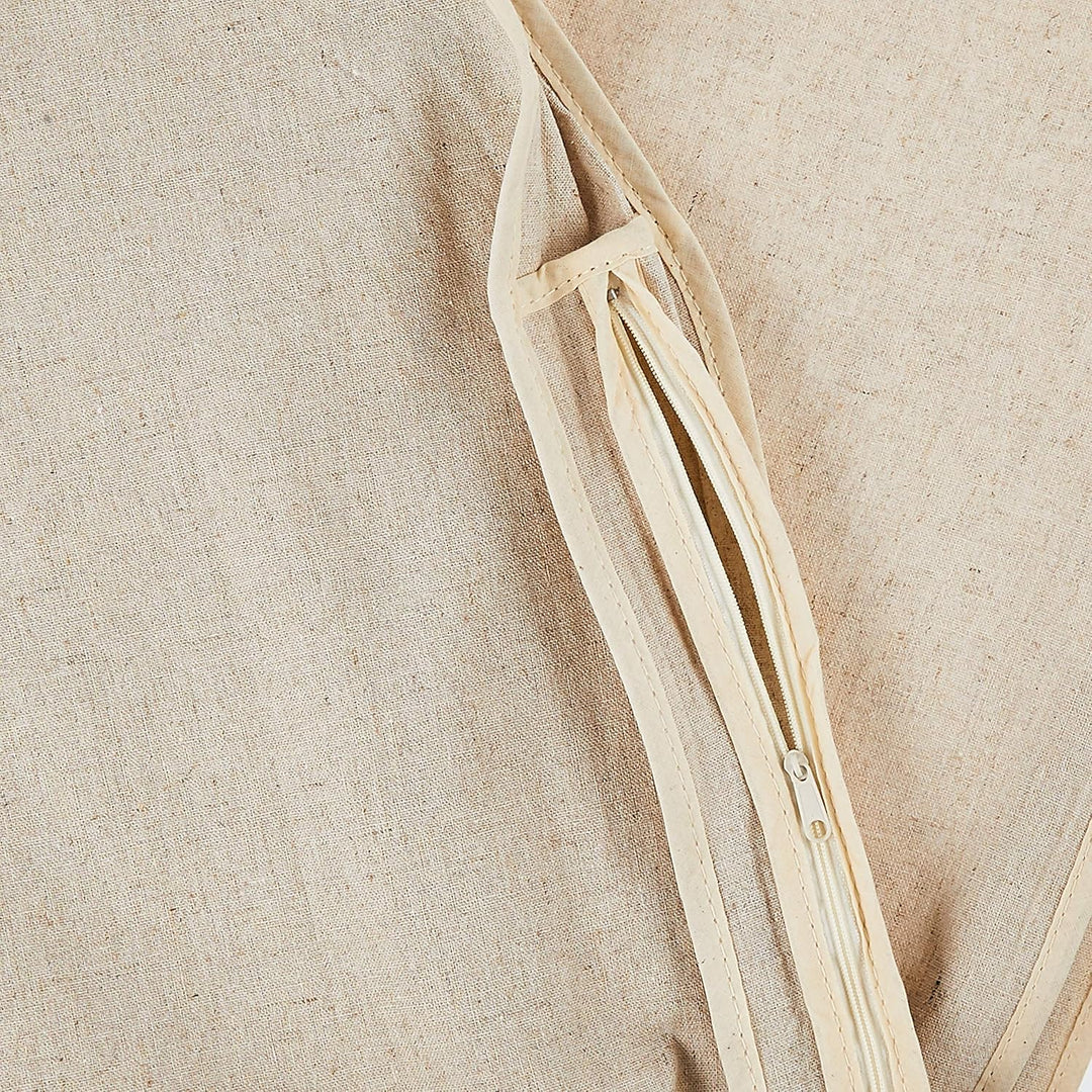 Linen Dustproof Garment Bag - Protective Zip Cover for Suits