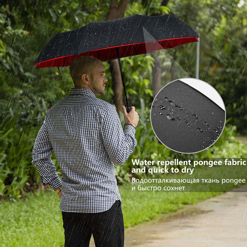Storm-Proof Windproof Umbrella | Protection Against Rain and Wind