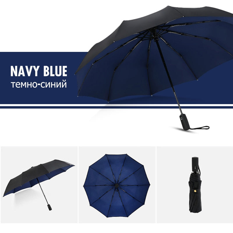 Storm-Proof Windproof Umbrella | Protection Against Rain and Wind
