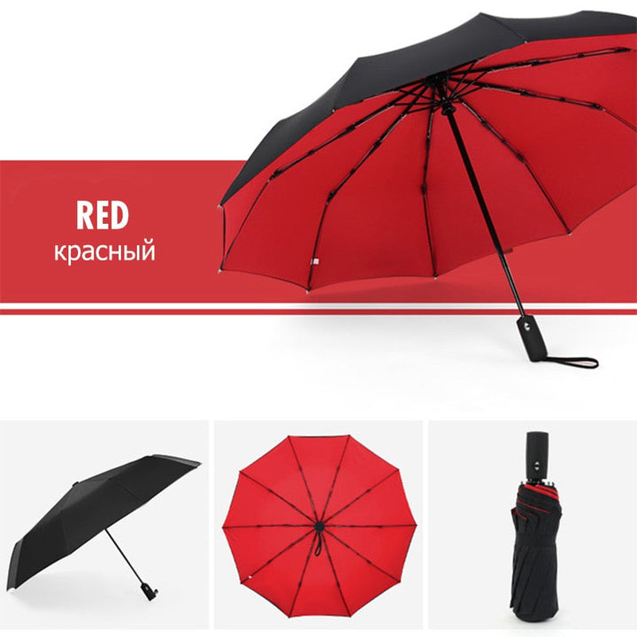 Storm-Proof Windproof Umbrella | Protection Against Rain and Wind